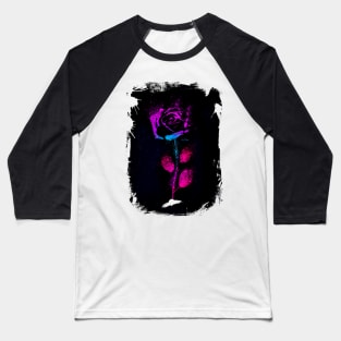 The Neon Rose I Baseball T-Shirt